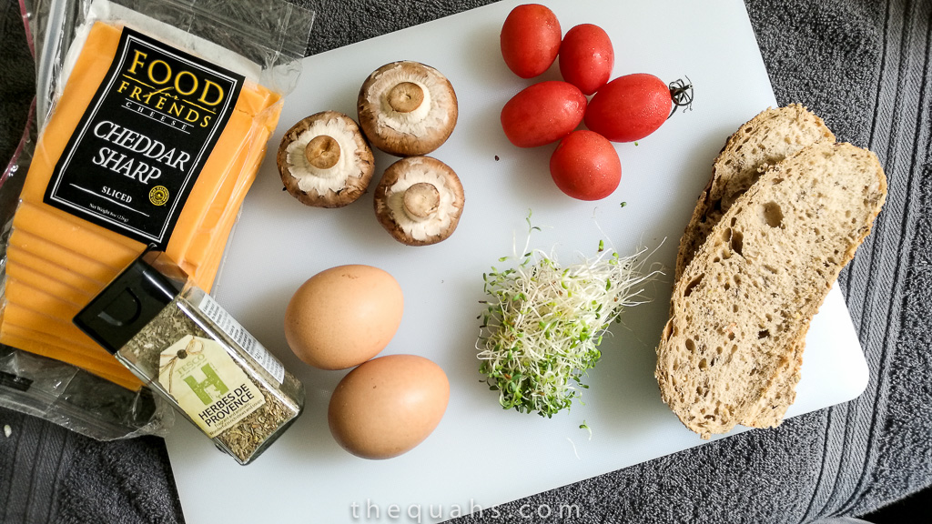 healthy omelette ingredients