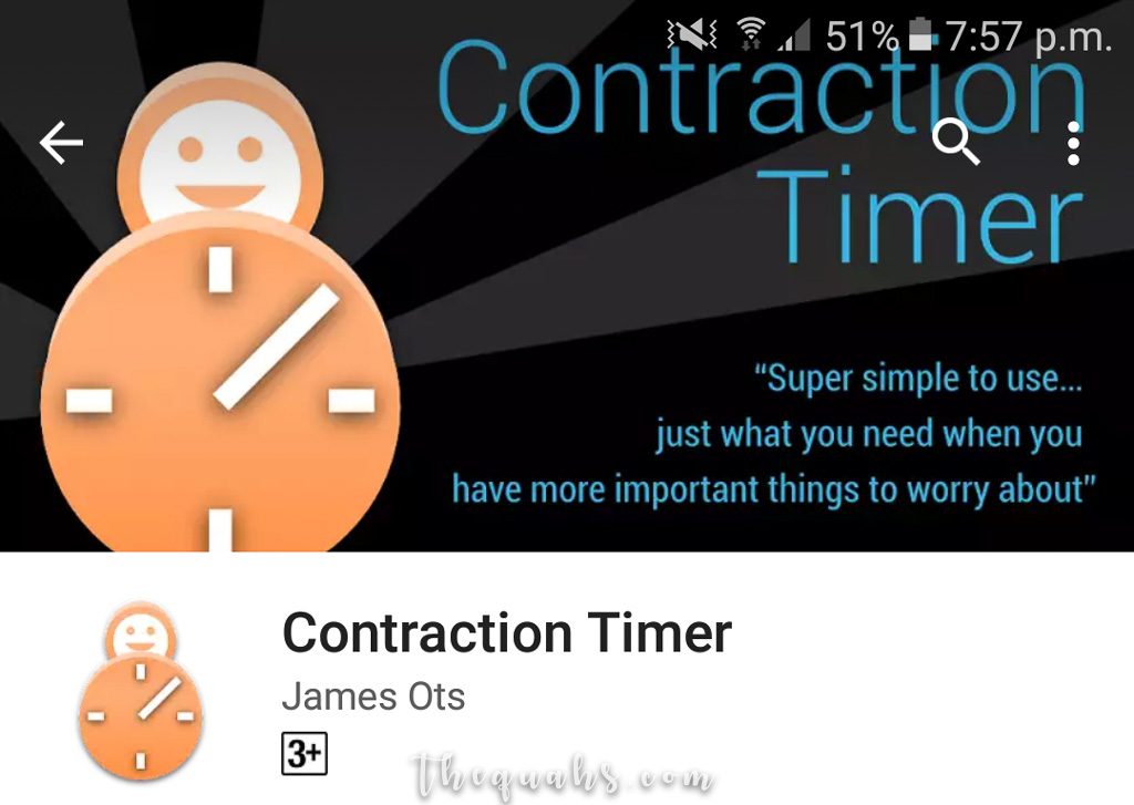 timing contractions